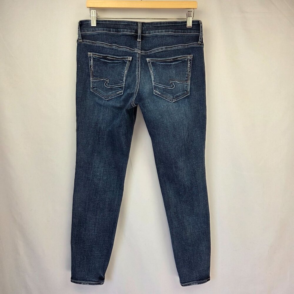 Silver Jeans Co. Britt Skinny Dark Wash Jeans Size 30